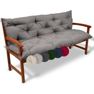 Beautissu Perna pentru banca cu spatar Flair, protectie UV, OEKO-TEX, 150x50x8 cm -  Diferite culori