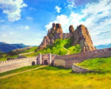 Pictura pe numere – Cetatea Belogradcik, 40x50cm