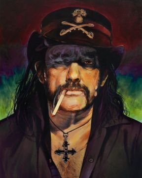 Pictura pe numere - Lemmy Kilmister, 40x50cm