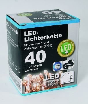 LED lumini 40 buc-6m cu adaptor