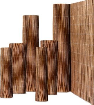 Parava gard din lemn de salcie SOL ROYAL – 120x500cm
