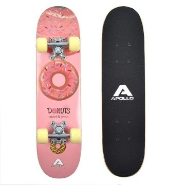Skateboard pentru copii "Donut" Apollo 61x15.2cm