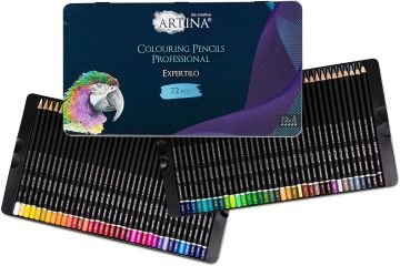Set creioane profesioanel Artina Expertilo 72 culori