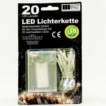 LED lumini 20 buc. cu baterii