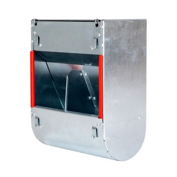 Hranitoare dubla din metal