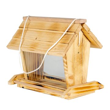 Hranitoare pentru pasari cu sticla dubla 29x18x24cm