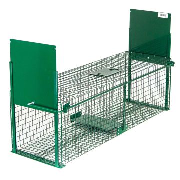 Capcana pentru vulpi cu doua intrari 100x30x30cm