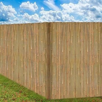 Panou de gard din lemn de bambus SOL ROYAL – 90x600cm
