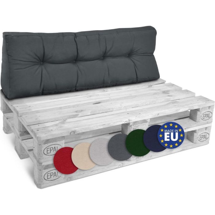 Beautissu ECO Style Perna Spatar Pentru Paleti 120x40x10/20 cm, Protectie UV, Spuma Maruntita - Diferite culori