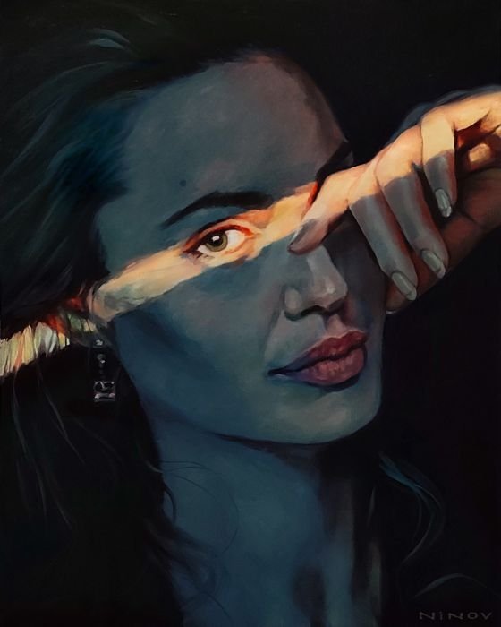 Pictura pe numere – Angelina, 40x50cm