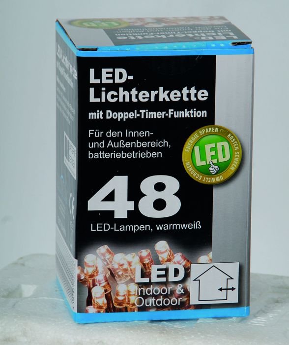 LED lumini cu baterii 48 buc. -9 functii - 4.10 m