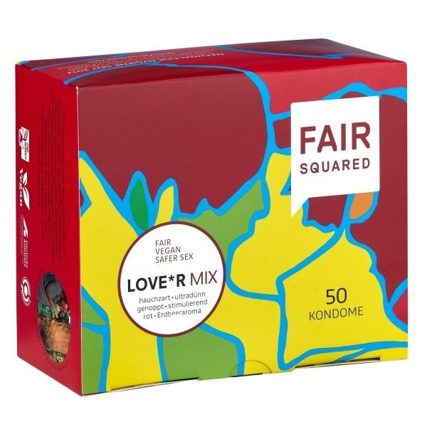 Презервативи Fair Squared Love'r mix 50бр