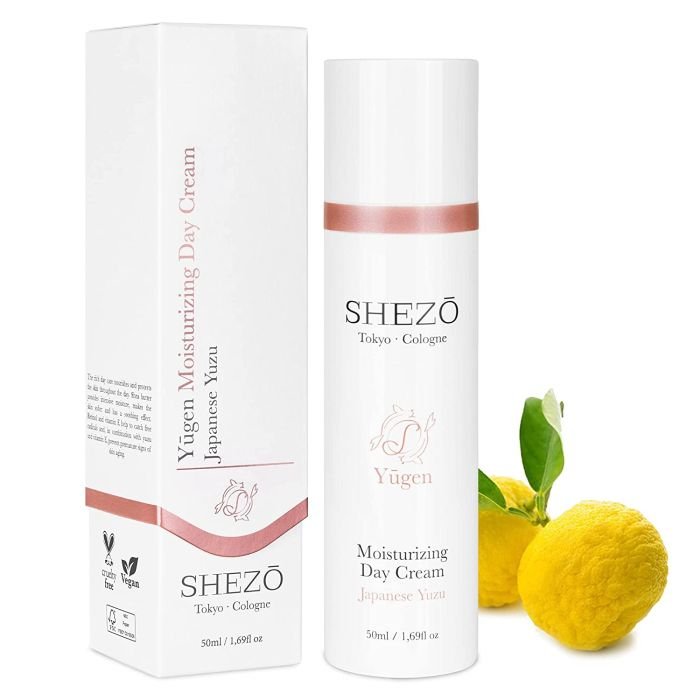 Crema de zi antirid SHEZO 50ml cu vitamine C si E, extract de yuzu si acid hialuronic