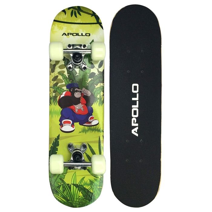 Skateboard pentru copii "Gorilla Tom" Apollo 61x15.2cm
