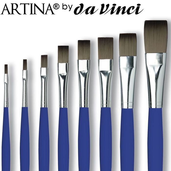 Pensula lata Da Vinci - Diferite dimensiuni
