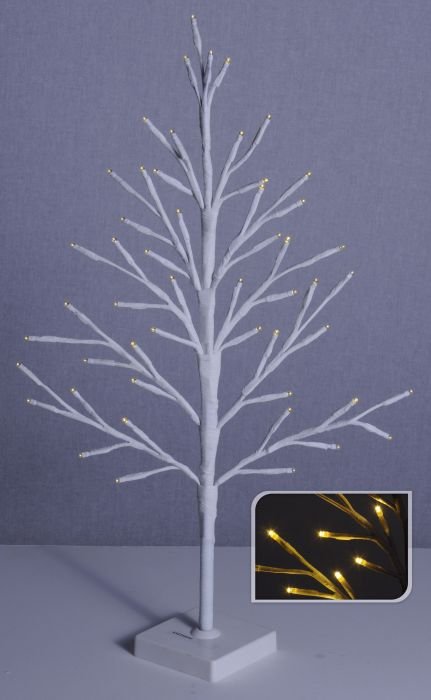 Copac alb cu lumina  60cm