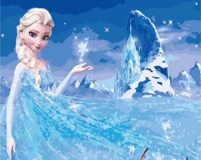 Pictura pe numere – Elsa,40x50cm