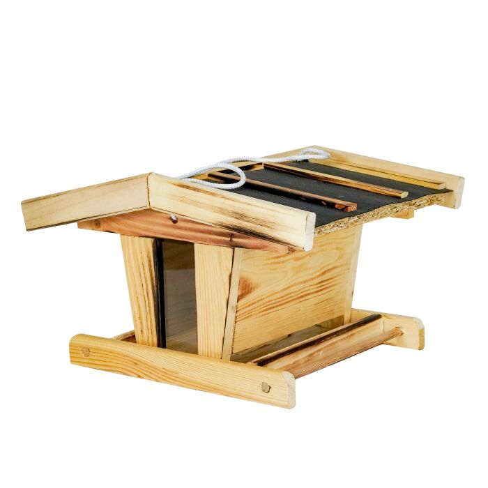Hranitoare de pasari cu acoperis izolat 32x22x19cm