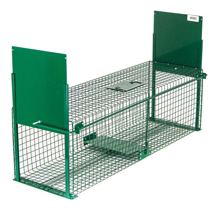 Capcana pentru vulpi cu doua intrari 100x30x30cm