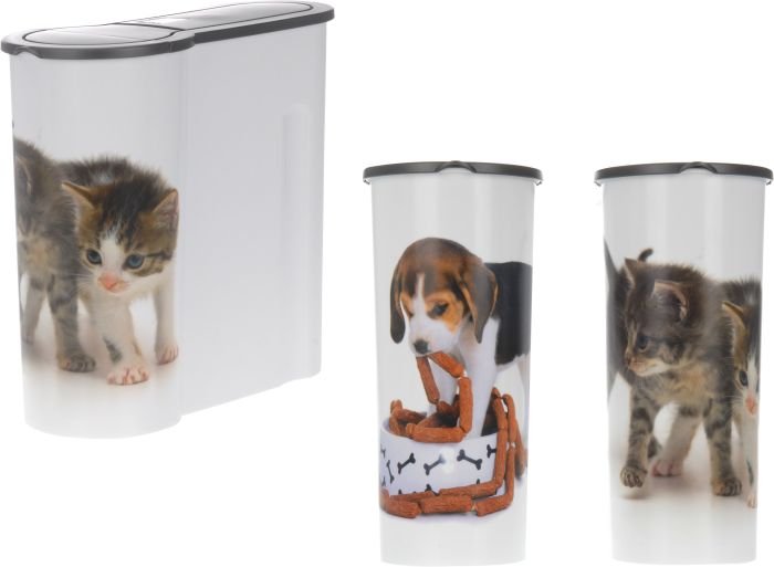 Container pentru produse alimentare de caini sau pisici 4L