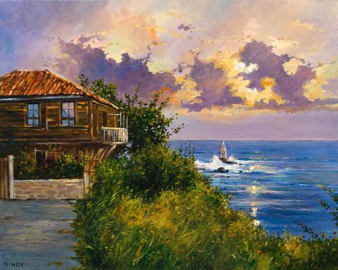 Pictura pe numere – Ahtopol, 40x50cm