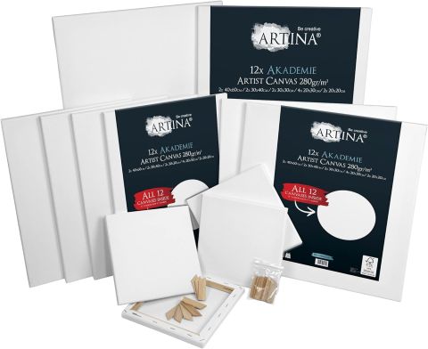 Set panze pe sasiu Artina 12 buc cu certificat FSC®