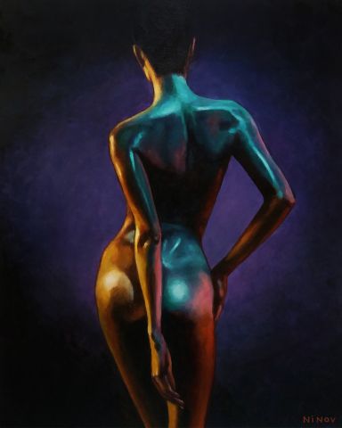 Pictura pe numere – O explosie de culori, 40x50cm