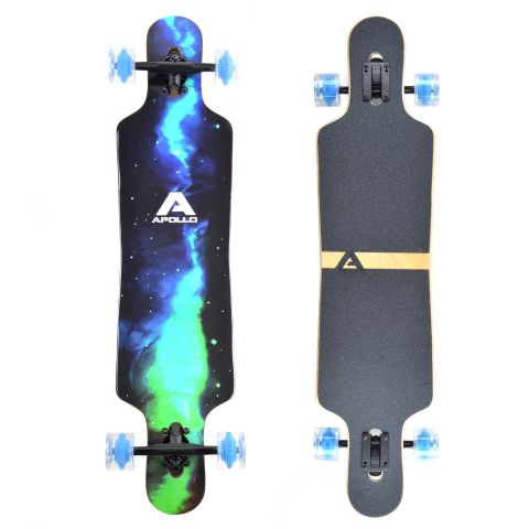 Longboard "Galaxy LED" Apollo 102x24cm