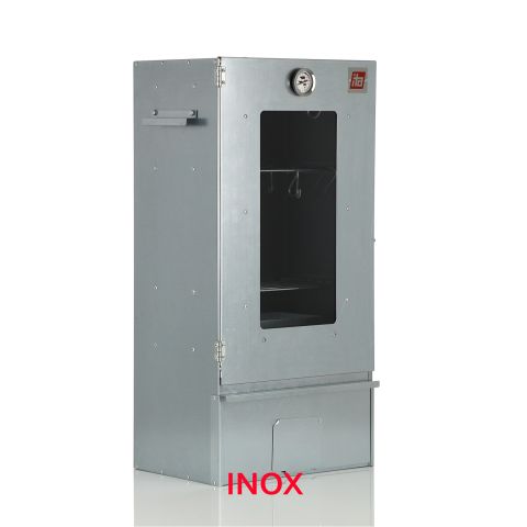 Afumatoare din otel inoxidabil cu geam