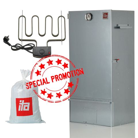 Afumatoare din tabla zincata + Rezistenta electrica + Rumegus